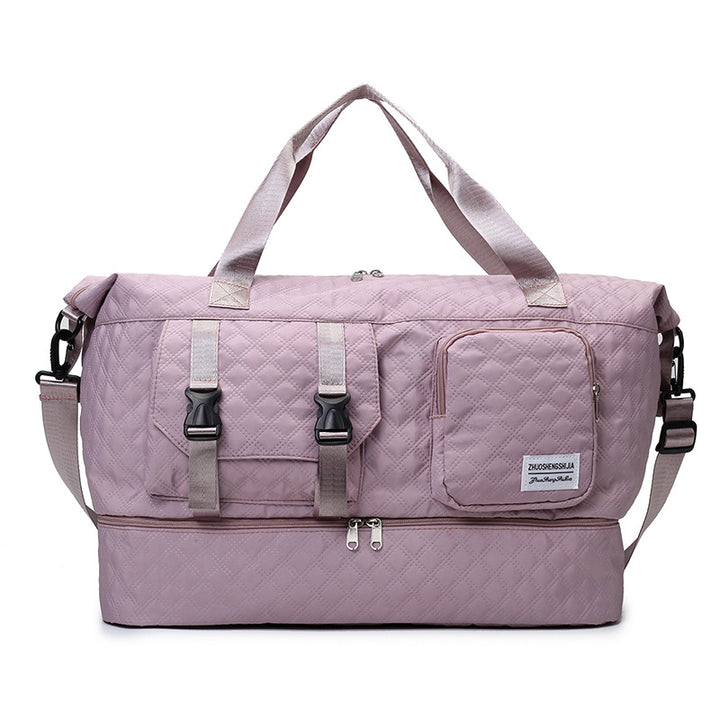 Premium gesteppte Wochenend-Duffel-Tasche