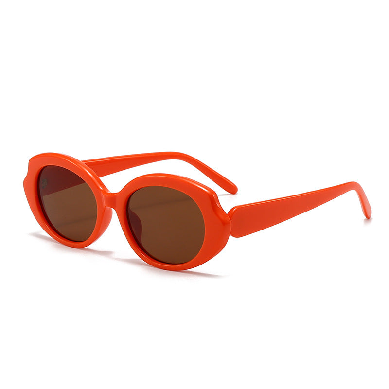 Damen modische runde Designer-Sonnenbrille Karnz