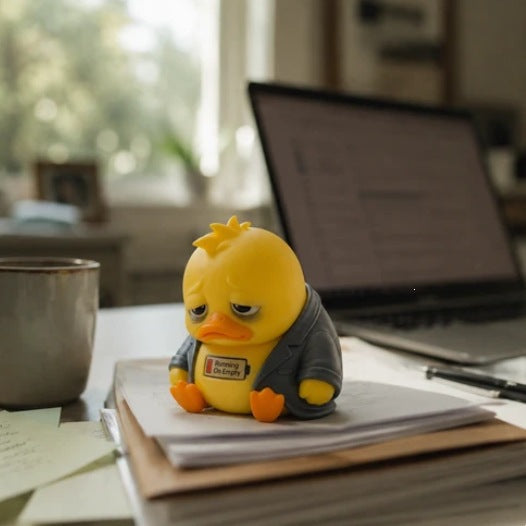 Dekofigur im Business-Look Karnz