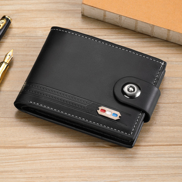Premium Leder Bi-Fold Geldbörse