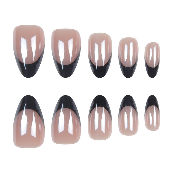Glamouröse Stiletto Press-On Nägel mit Ombre-Finish Karnz