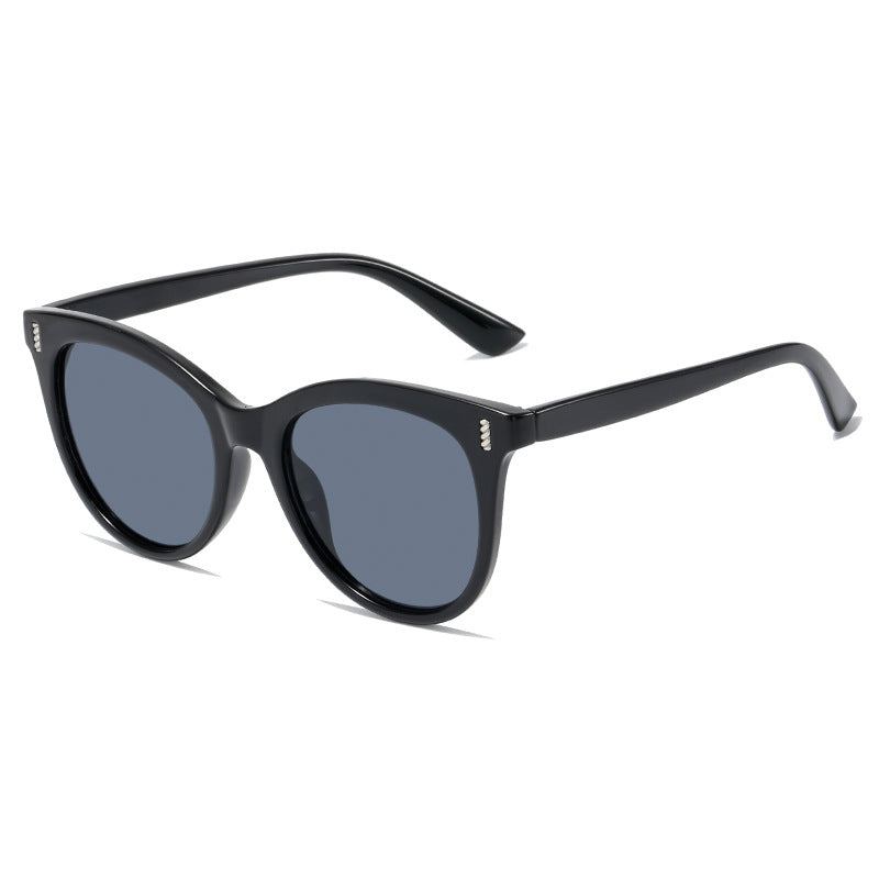 Damen modische Katzenaugen Sonnenbrille mit auffälligem Design Karnz