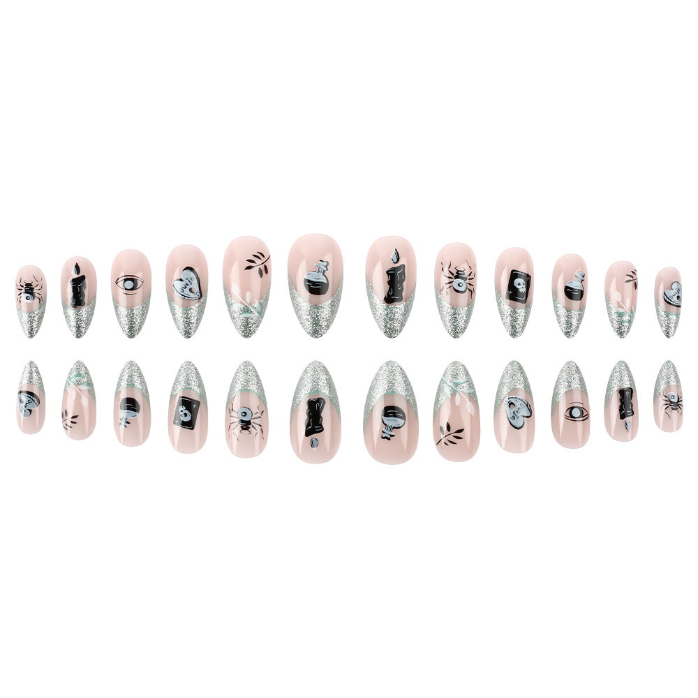 Gothic-Themen Nagelkunst Set Karnz