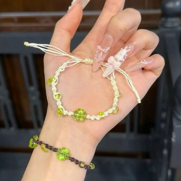Handgemachte Blumen Charm Armband Karnz
