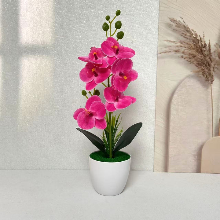 Elegante künstliche Orchideenpflanze für die Wohnkultur
