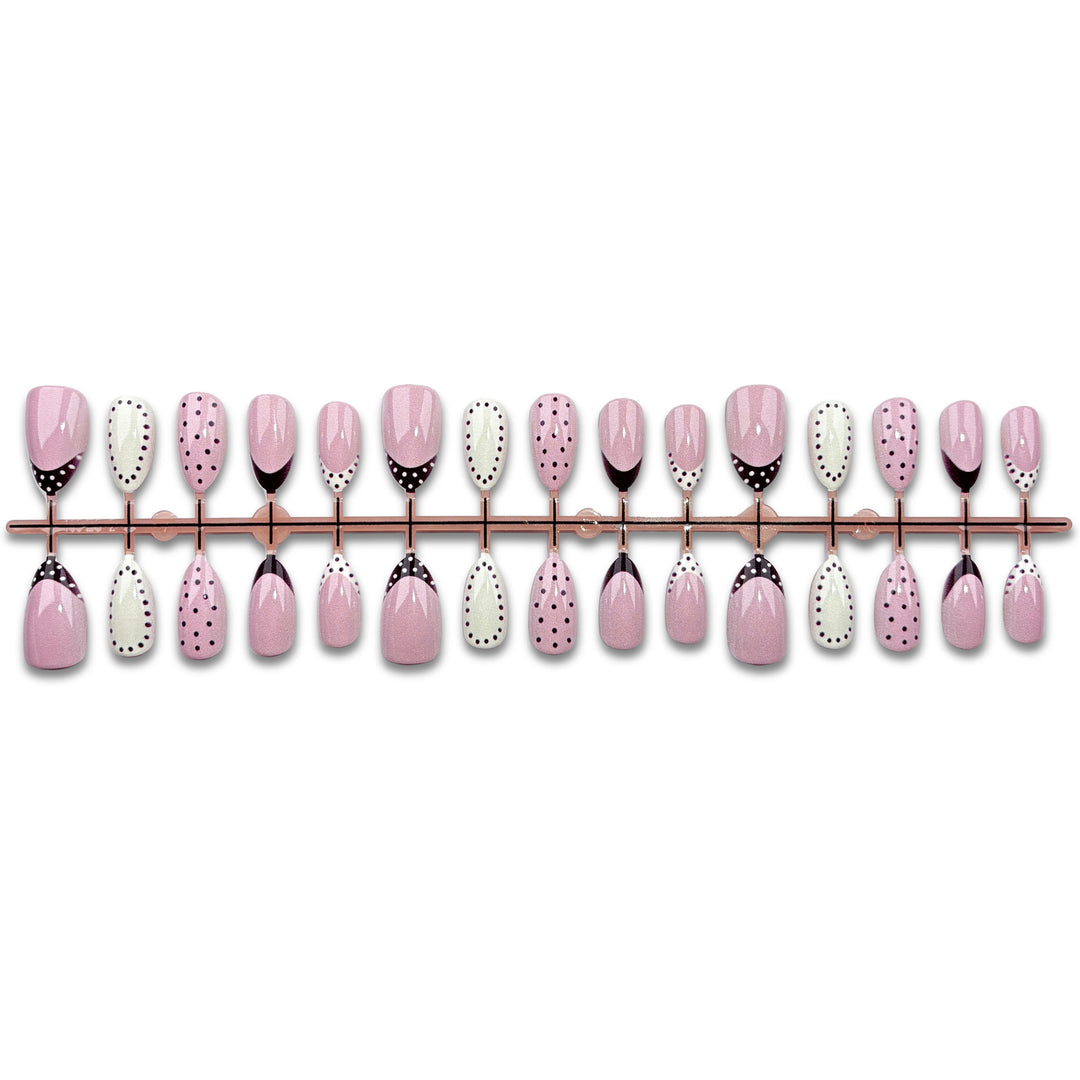 Dekoratives Drucknagelset mit modernem Design