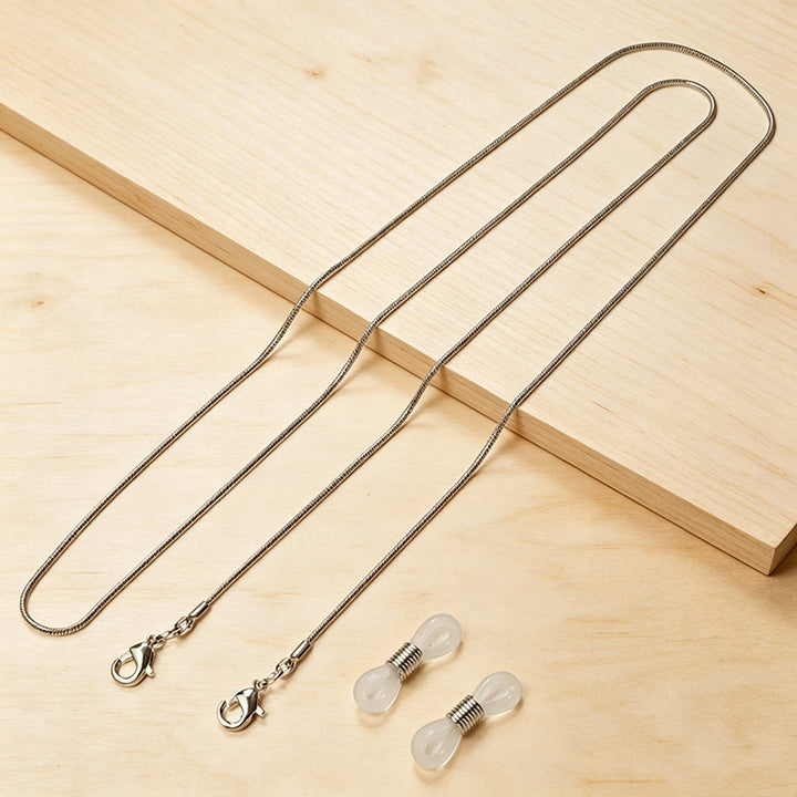Verstellbare Metallische Sonnenbrillen Kette Karnz
