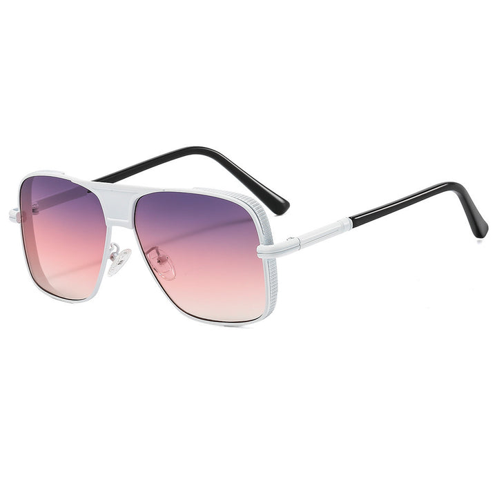 Damen elegante Sonnenbrille mit modernem Oversized-Rahmen Karnz