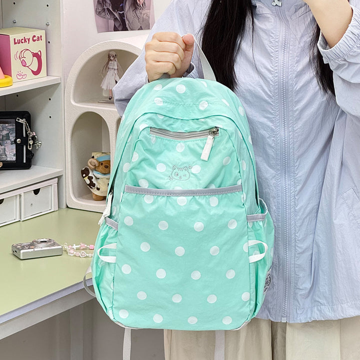 Stylische gepunktete Freizeit-Rucksack Karnz 1791205343
