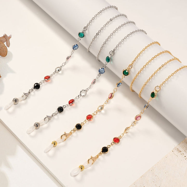 Bunte Perlen Brillenband Karnz