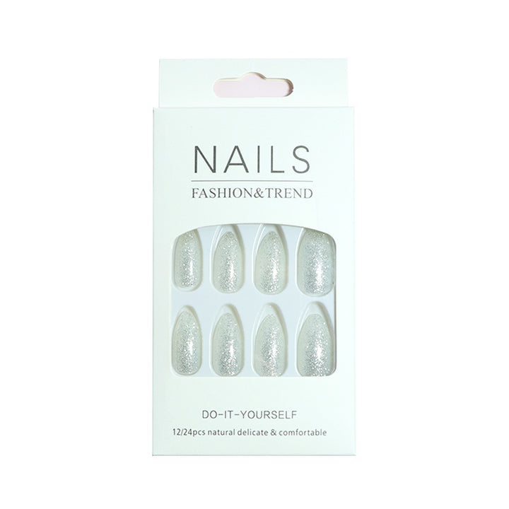 Sparkling Glamour Stiletto Press-On Nails Karnz