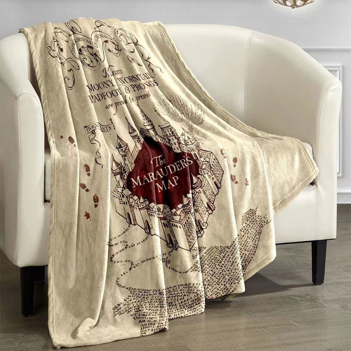 Themen Fleece Wurfdecke