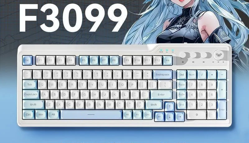 Kabellose RGB Gaming-Tastatur Karnz