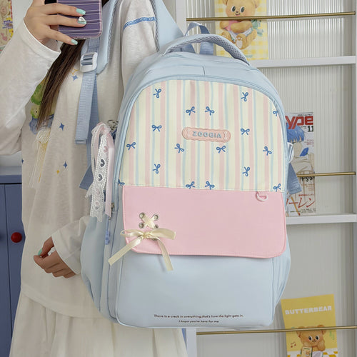 Verspielt bedruckter Rucksack Karnz