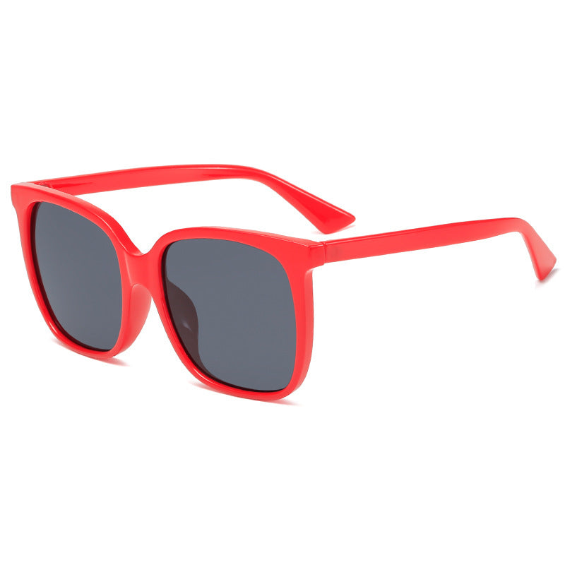 Damen moderne und stilvolle Sonnenbrille mit quadratischem Rahmen Karnz