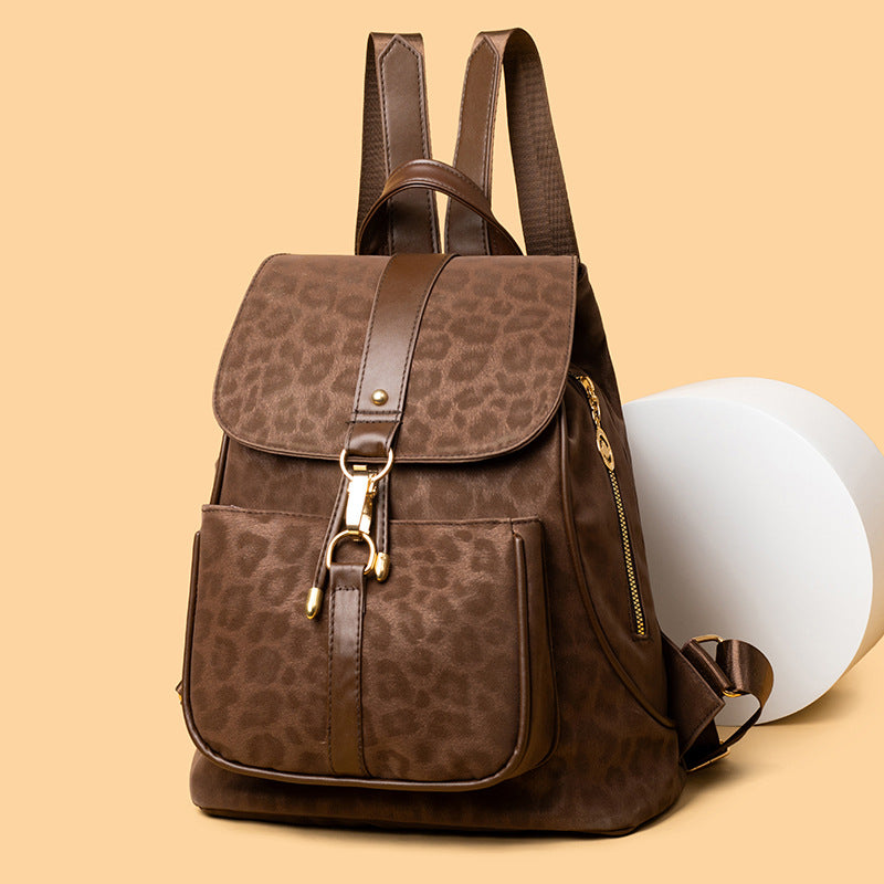 Vintage Leder Rucksack Karnz
