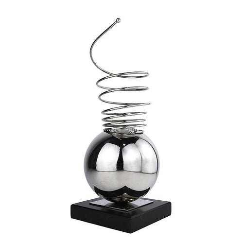 Elegante abstrakte Spiral Skulptur