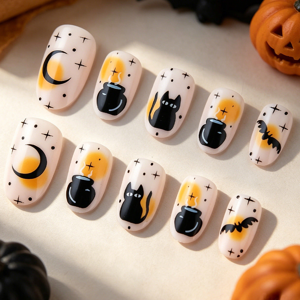 Halloween-Themen Nagelkunstdesign Karnz