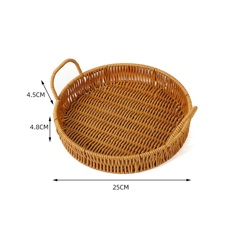 Rundergewebtes Serviertablett Karnz