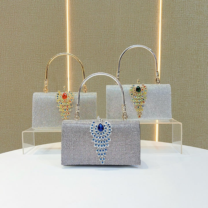Strassverzierte Abendclutch