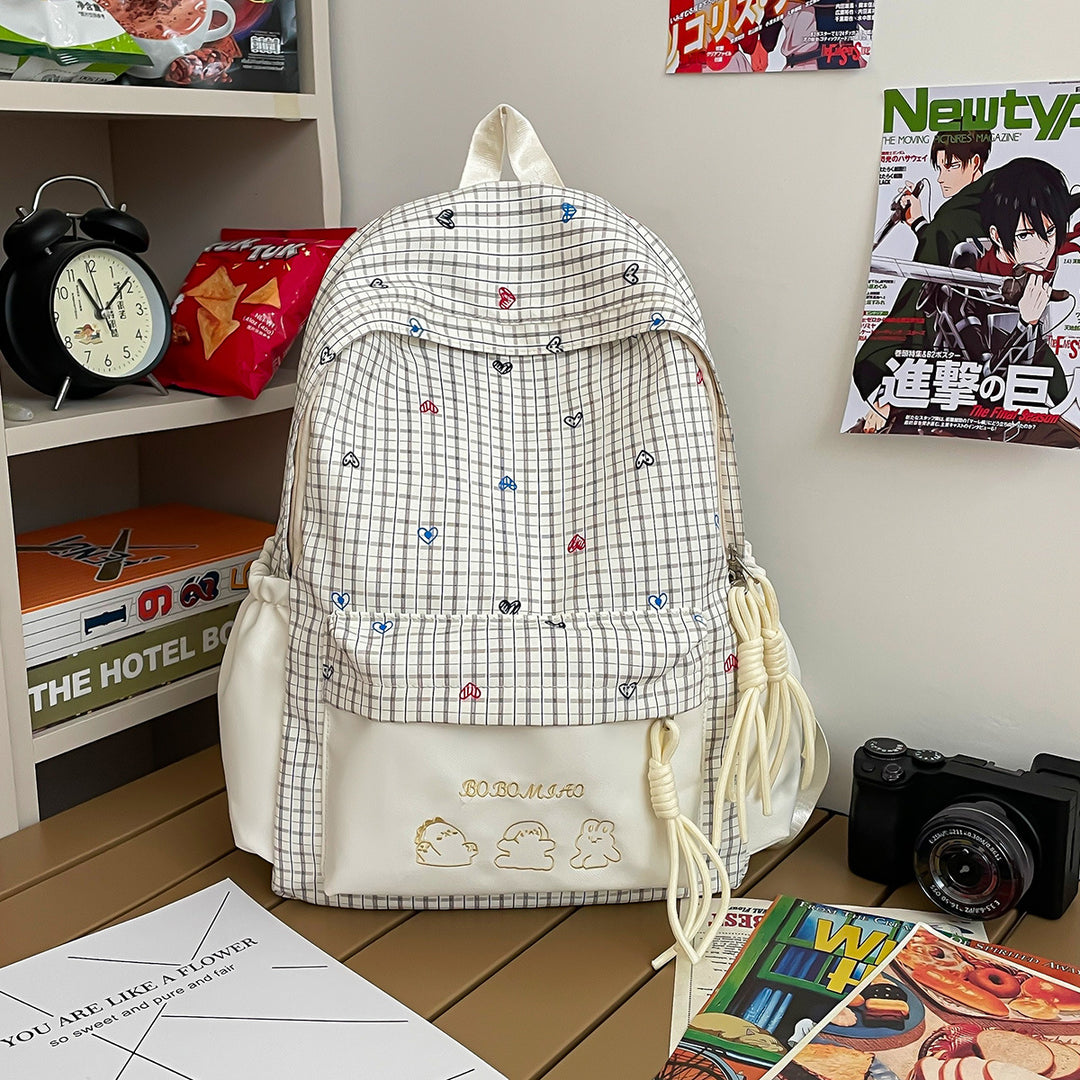 Fun Herz Druck Freizeit Rucksack Karnz