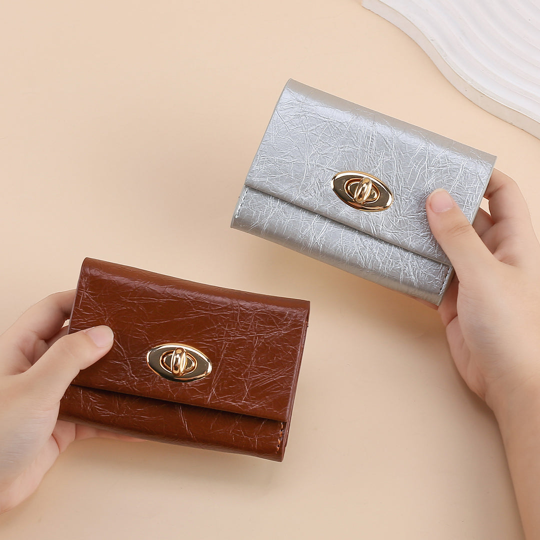 Elegante Krokodilprägung Clutch