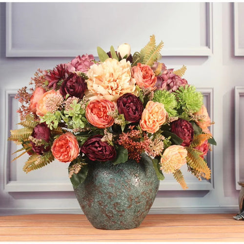 Elegante Faux Blumenmitte