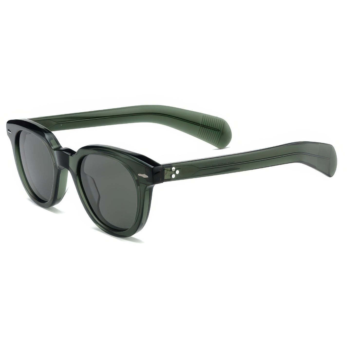 Damen Retro-inspirierte Sonnenbrille mit widerstandsfähigem Kunststoffrahmen und polarisierenden Gläsern Karnz