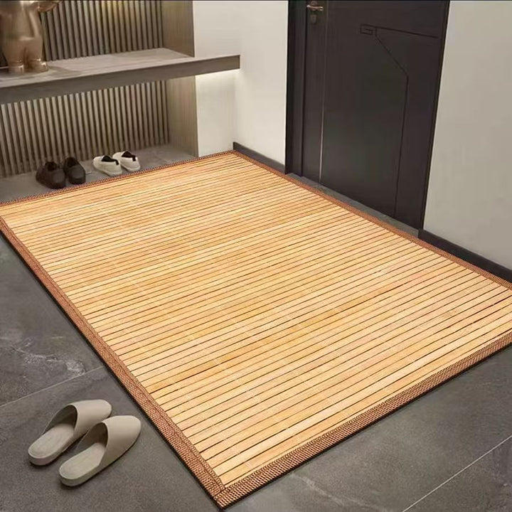 Bamboo Texturierten Fußmatte