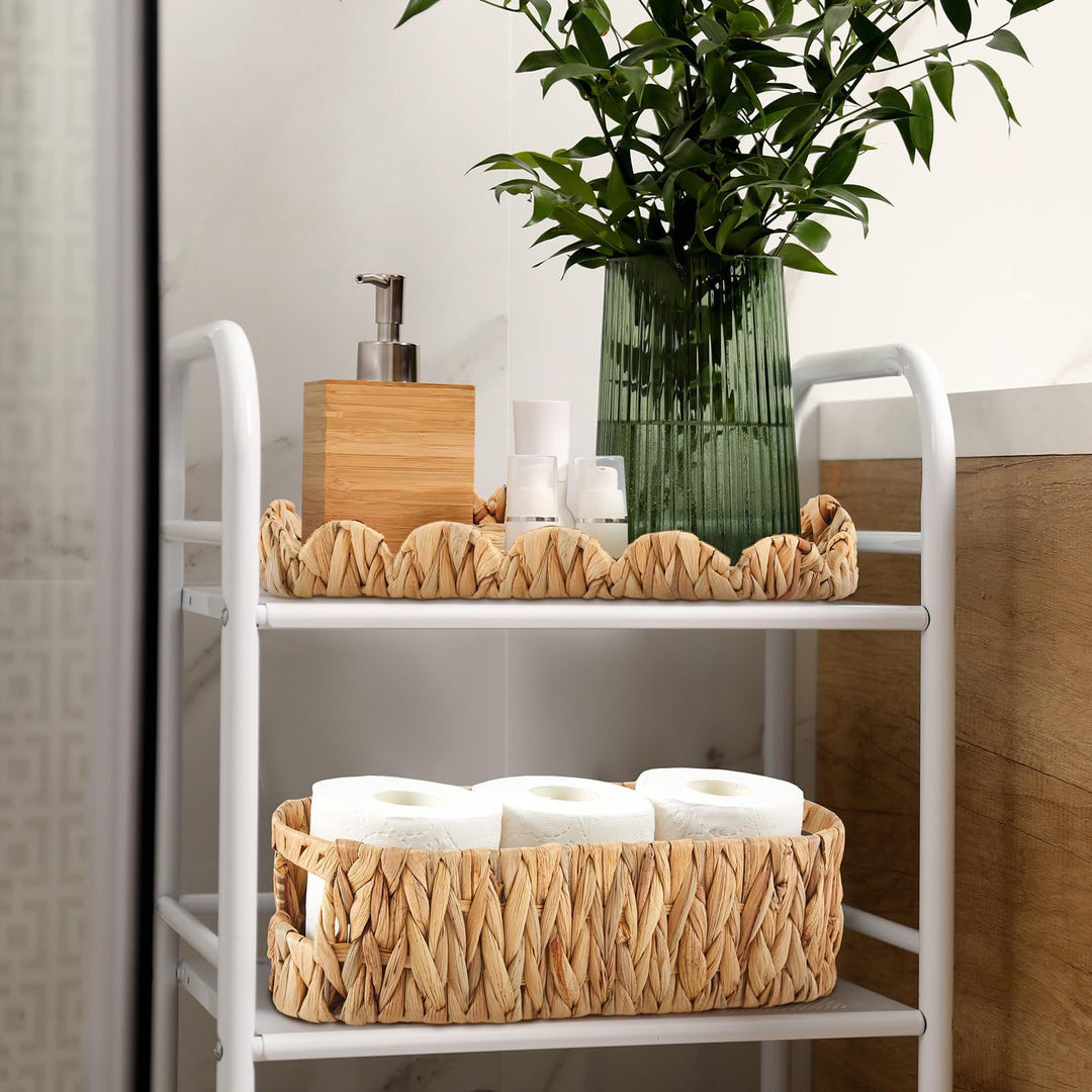 Oval Woven Storage Basket Karnz