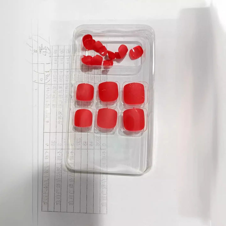 Premium Square Press-On Nail Tips Karnz