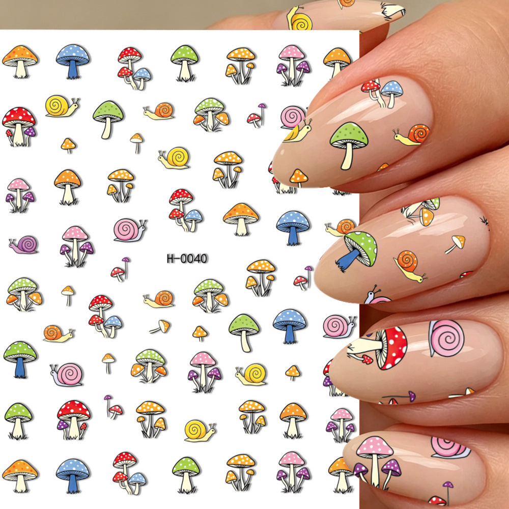Niedliche Hunde-Themen-Nagelkunst-Sticker