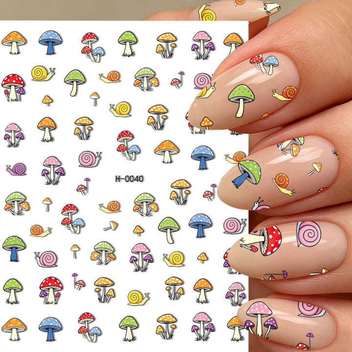 Niedliche Hunde-Themen-Nagelkunst-Sticker