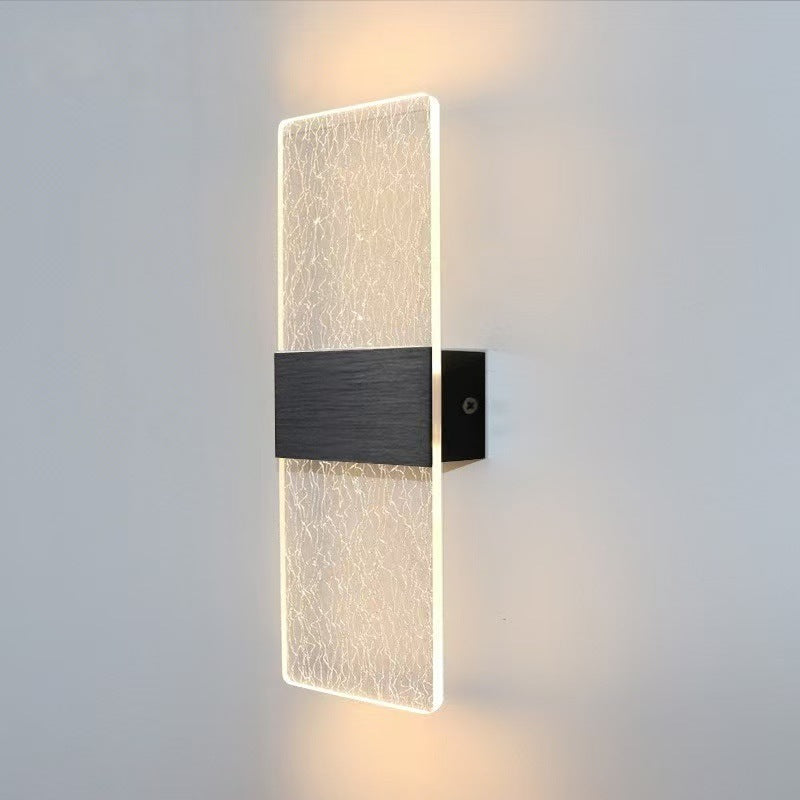 Zeitgenössische Kristall-Wandlampe