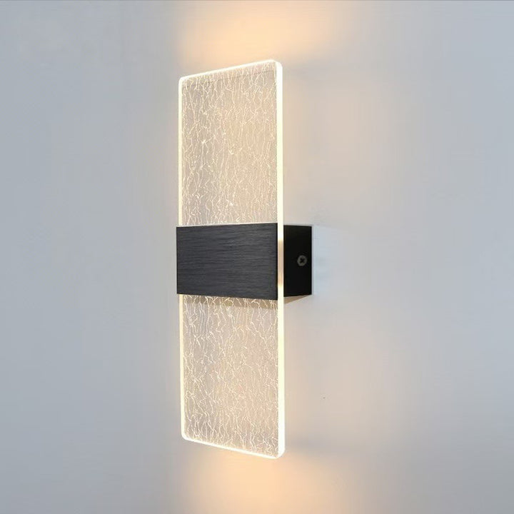 Zeitgenössische Kristall-Wandlampe