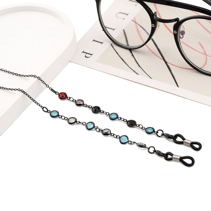 Premium Metall Brillen Kette Karnz