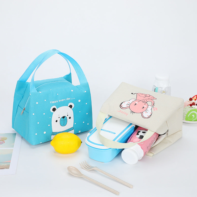Süße Bärenprint isolierte Lunch-Tasche Karnz