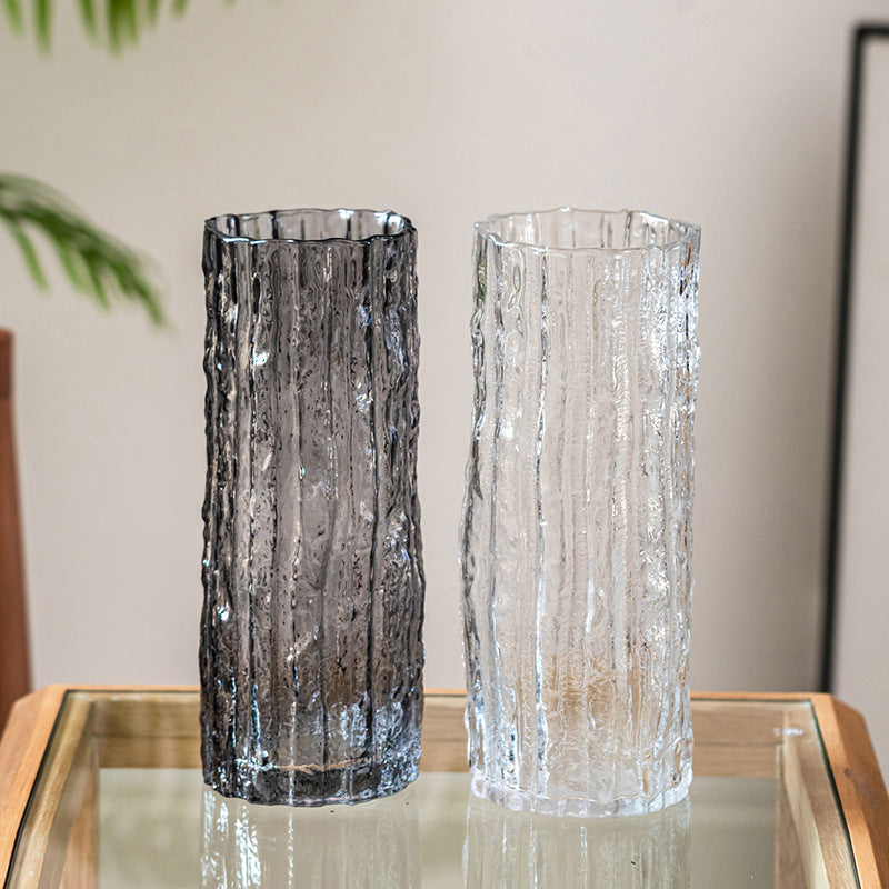 Kunstvolle Glasvase im modernen Design Karnz