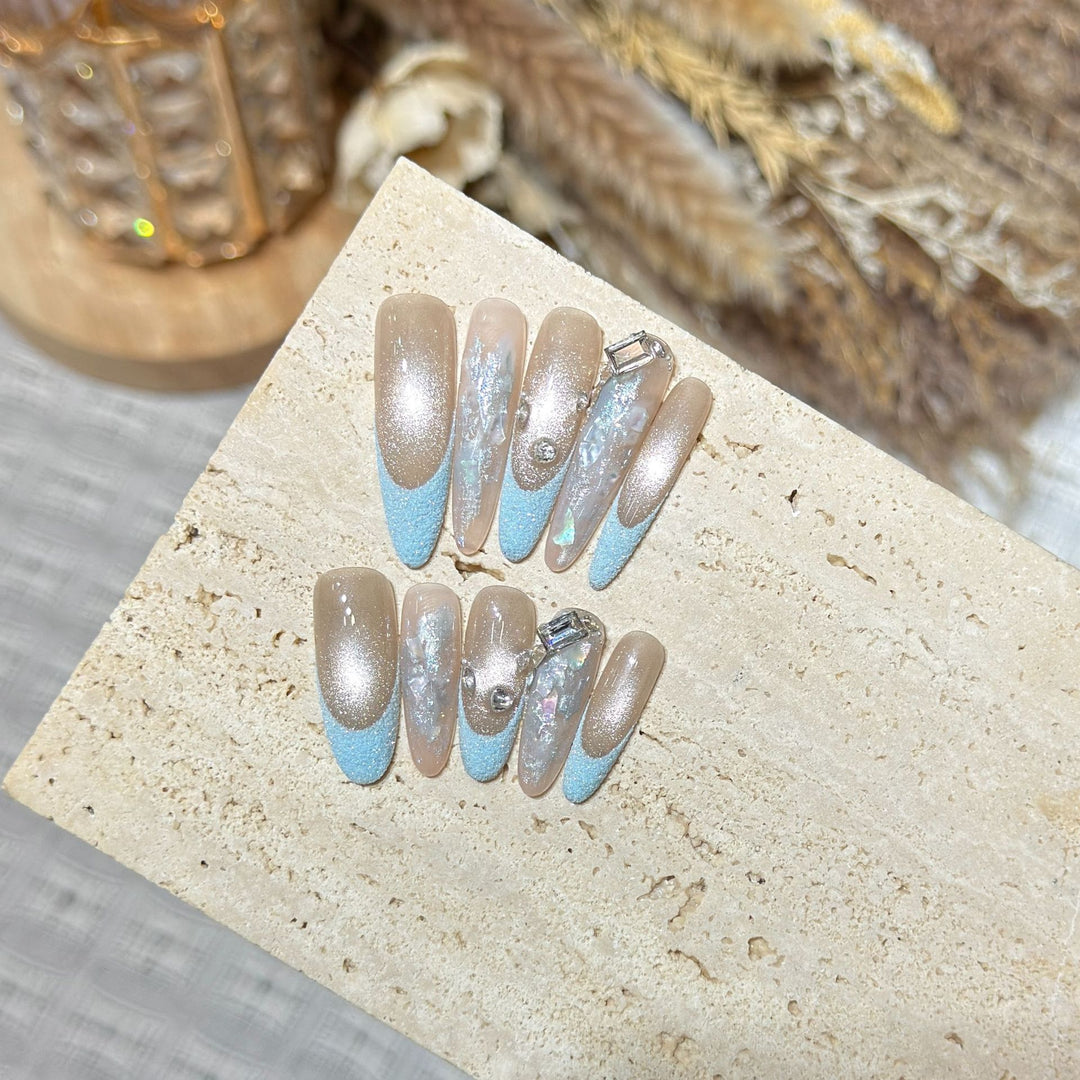 Glamouröse Stiletto Press-On Nagelset