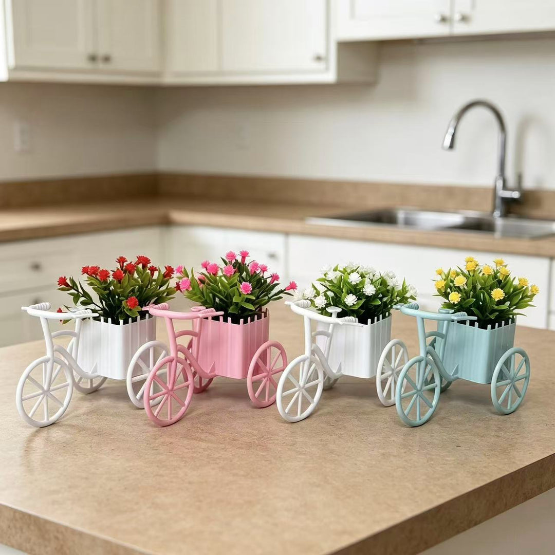 Dekorativer Fahrrad-Blumenkübel 1790480814 für die Wohnkultur
