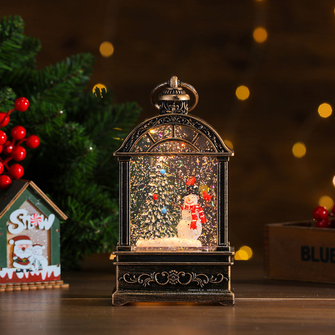 Beleuchtete Musikalische Weihnachtslaterne Karnz