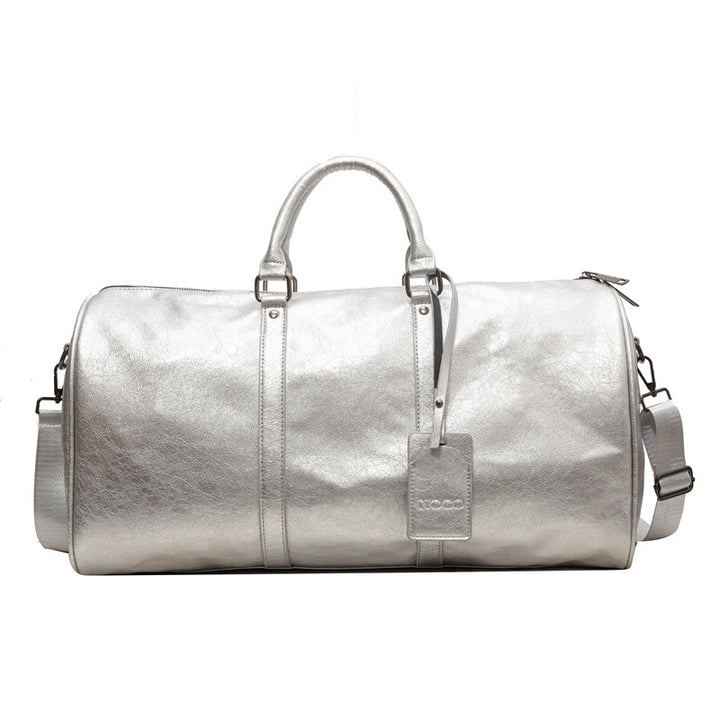 Premium Leder Wochenende Duffle Bag