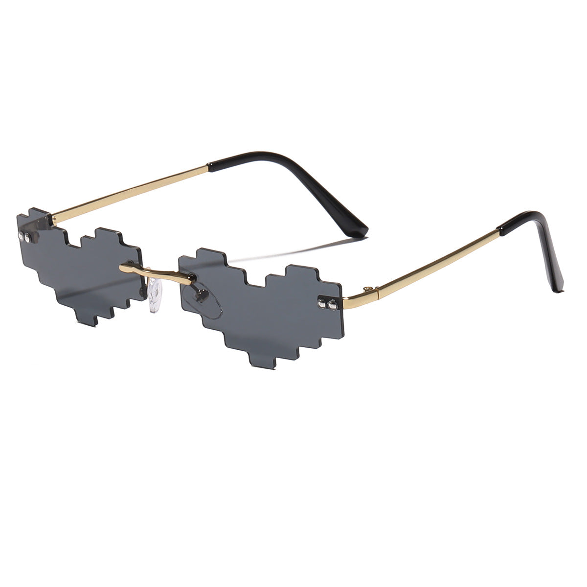 Damen kreative Modetrends Sonnenbrille Karnz