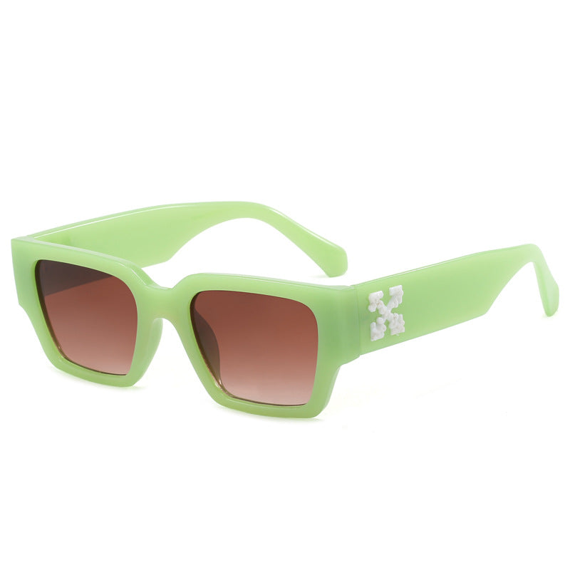 Damen stylische Oversized-Sonnenbrille mit einzigartigem Design Karnz
