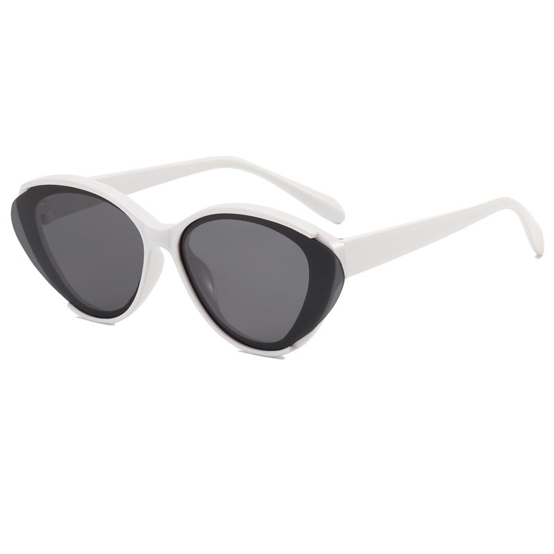 Damen Oversized Sonnenbrille mit Farbverlauf Karnz