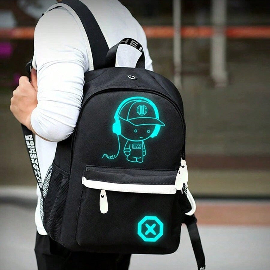 Beleuchteter Lade-Rucksack