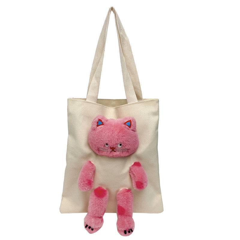 Niedliche Plüsch Begleiter Tote Bag