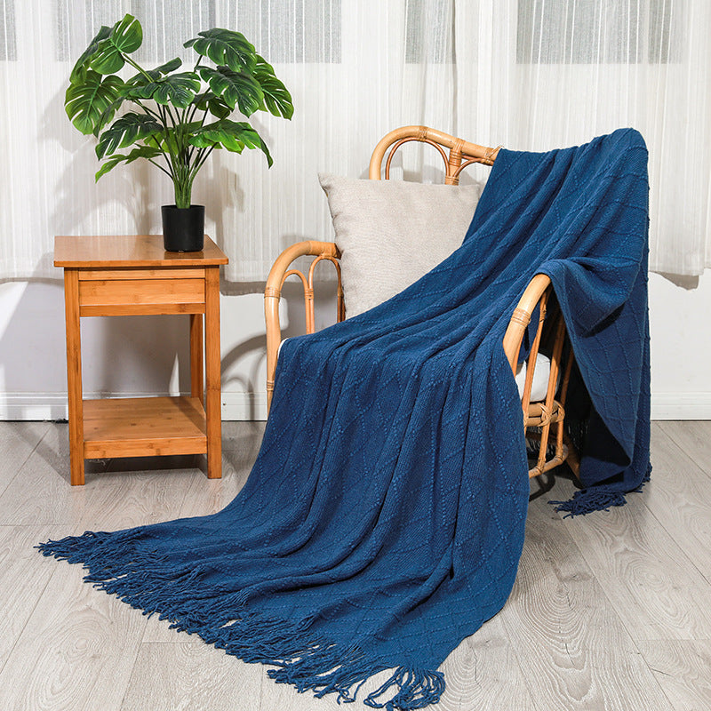 Kuschelige elegante Wurfdecke