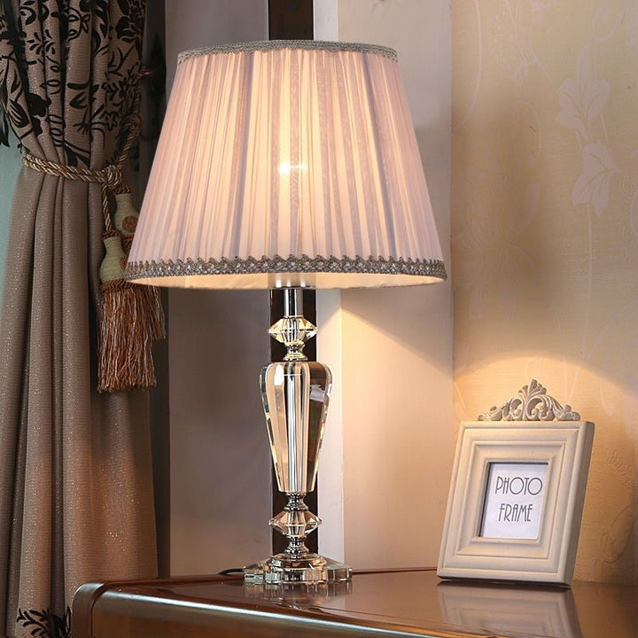 Moderne Kristall Akzent Tischlampe