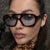 Damen modische Sonnenbrille im exklusiven Octagon-Design Karnz